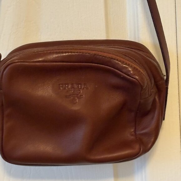 Prada Leather One Strap Shoulder Bag - Picture 16 of 16